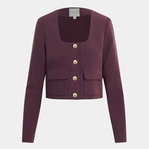 FAVORITE DAUGHTER
THE LAURA JACKET | BURGUNDY